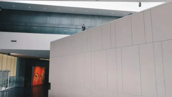 观澜中国版画博物馆，仅仅建筑本身就值得专程去看的，可惜人少的可怜
