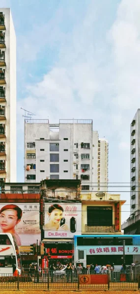 香港元朗，这里的社区是最像台北的地方，也可能是种错觉