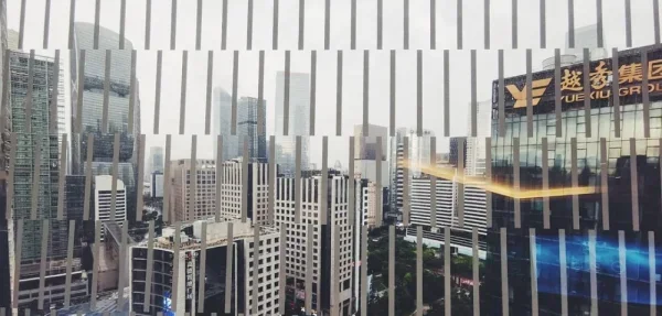 雨后的CBD