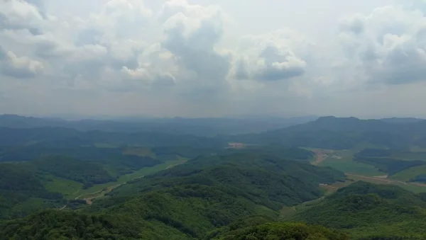 抚顺天女山。新开发的景区，东北虽然是平原，小山坡也算是应有尽有