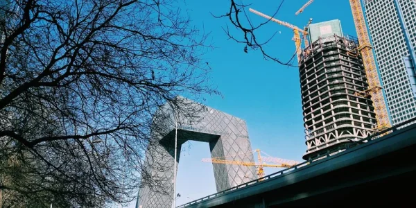 今年北京的冬天天蓝的可怕