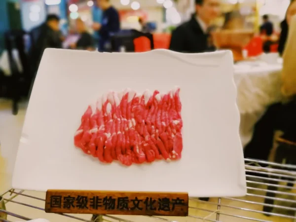 王府井东来顺。加班之余吃点肉
