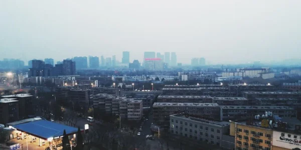 早上六点的通州