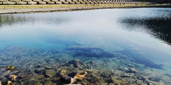 万宜水库东坝，世界地质公园