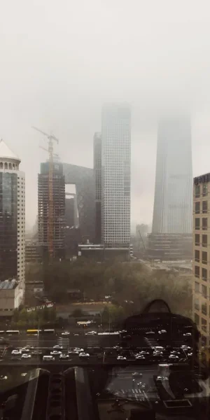 应该是北京今年的第一场雨