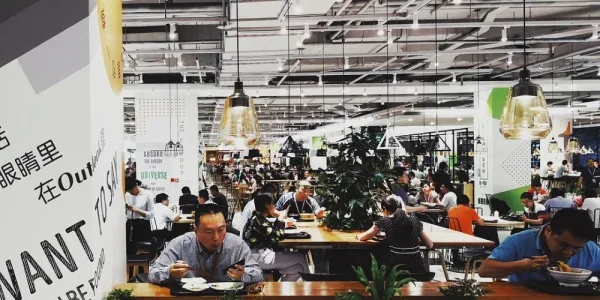 豪华的食堂