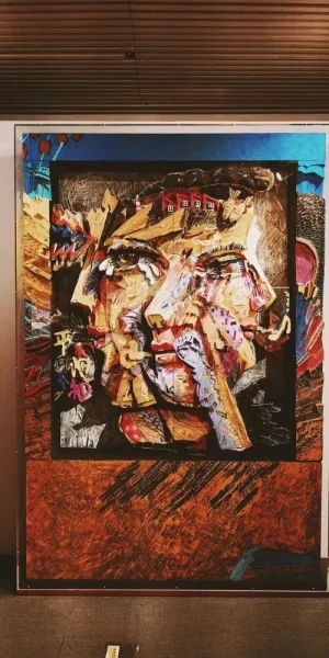 绢谷幸二的作品展，非常震撼