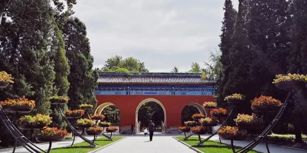 日坛公园。九月最后一天的中午闪游