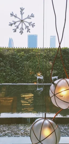 深圳回酒店。据说还是个五星级酒店