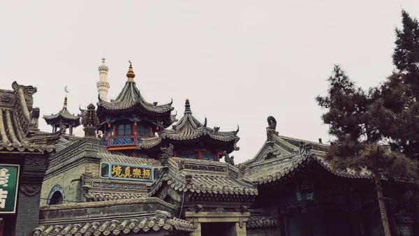 如此的清真大寺，还是第一次见