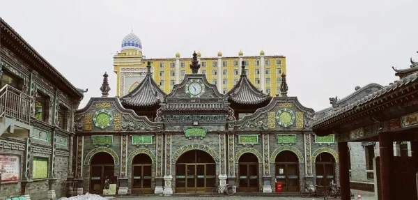 呼和浩特清真大寺里面