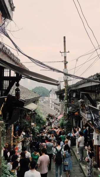 磁器口。我为什么会来这里