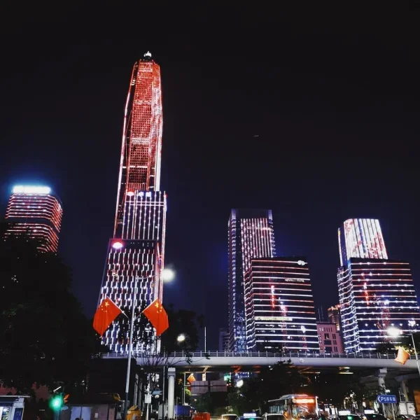 cocopark，随便看个灯光秀