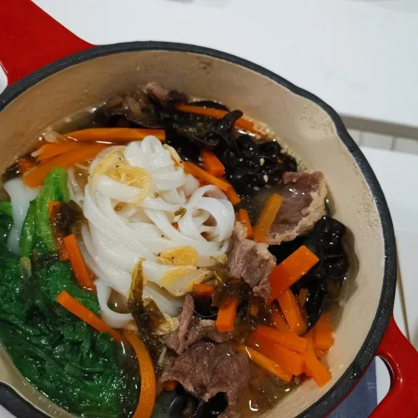 第二次做的牛肉河粉