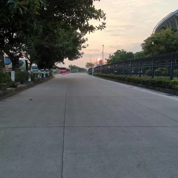白云机场。新世界的日出