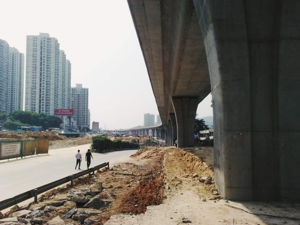 那时候的布吉，还没有地铁