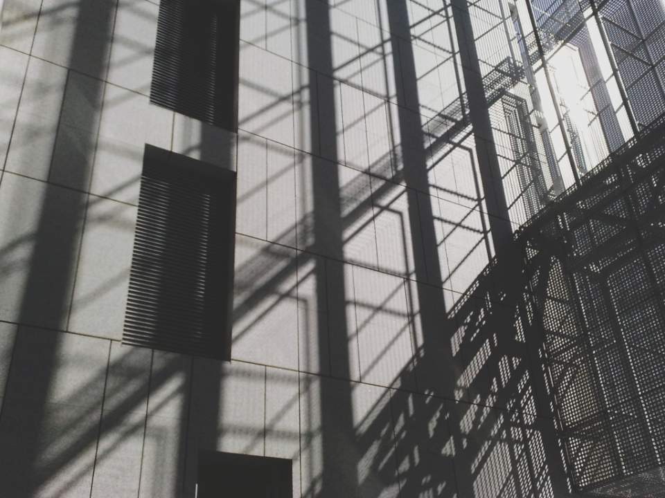 科技园，忧郁的线条