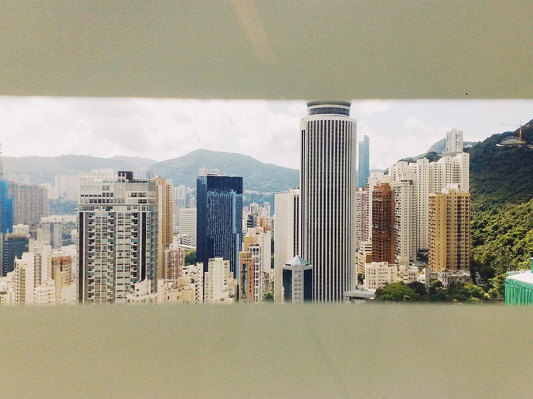 香港岛。出差的
